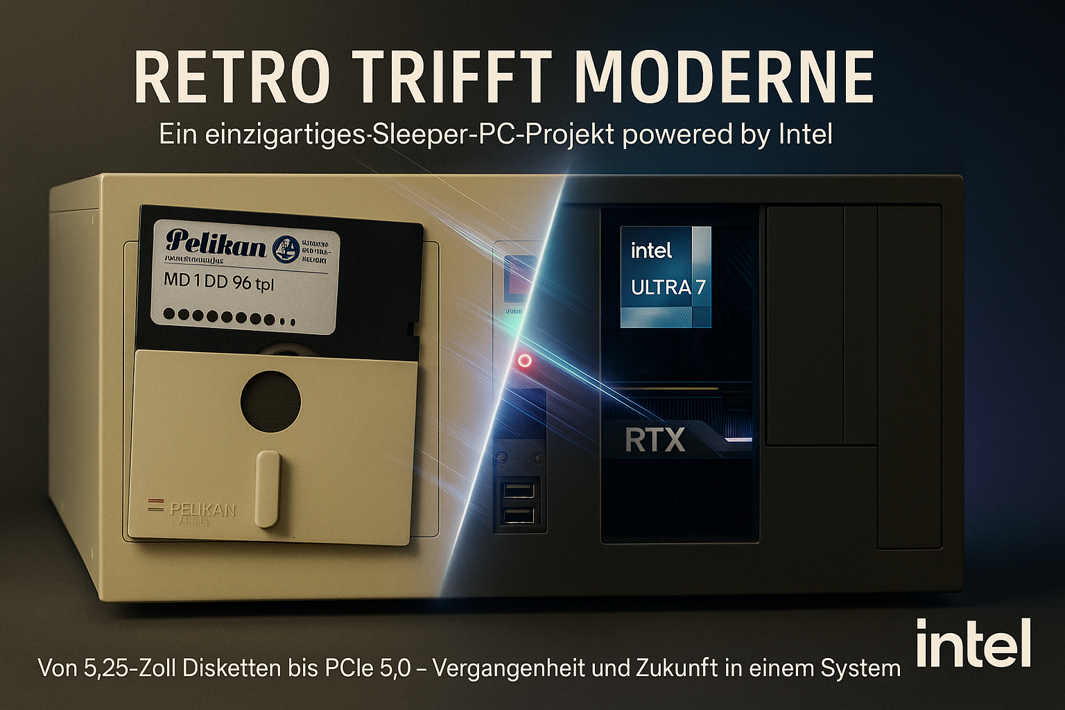 Retro trifft Moderne – Sleeper PC Projekt